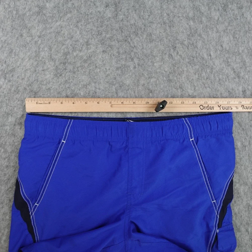 Nike Shorts Men Small Blue Swim Board Shorts Pockets